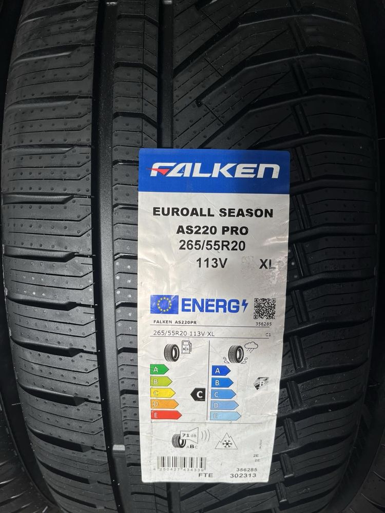 265/55/20 R20 Falken EuroAll Season AS220 PRO 4шт нові