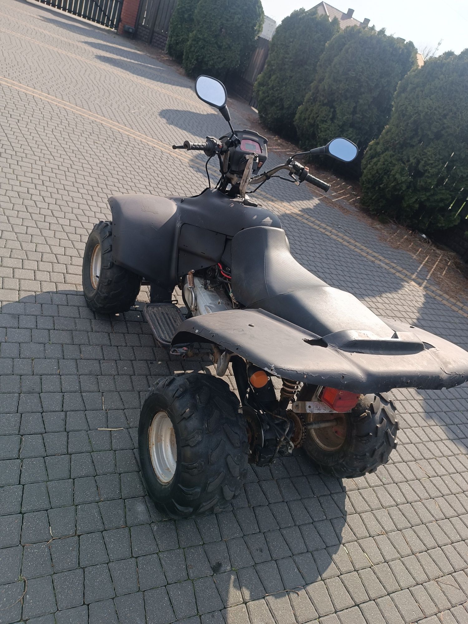 Quad 150 keeway pług  zamiana zamienię motocykl quad cross prl auto bu