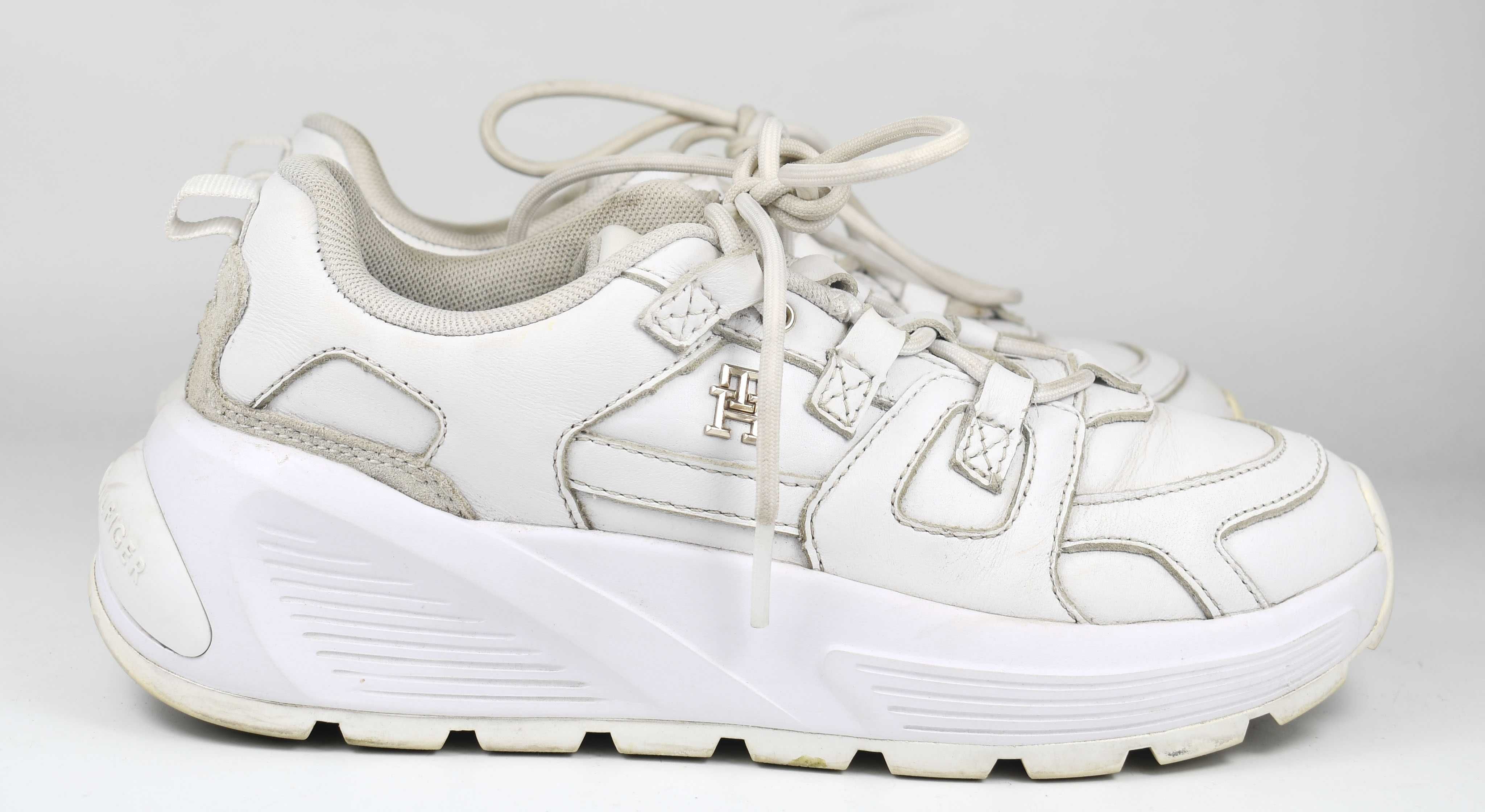 Używane Tommy Hilfiger Sneakersy Th Premium Runner Lthr roz. 37