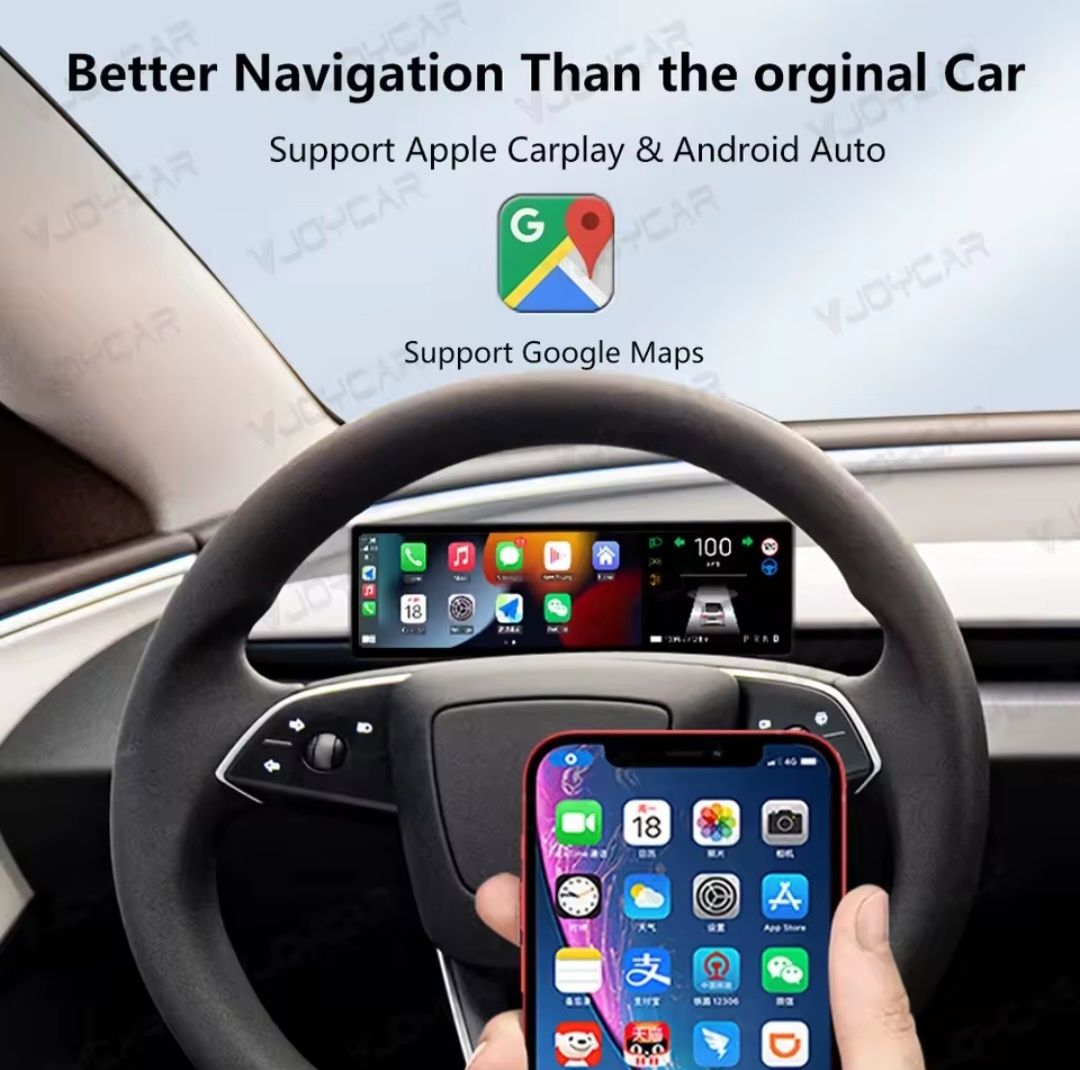 Smart LCD display Tesla