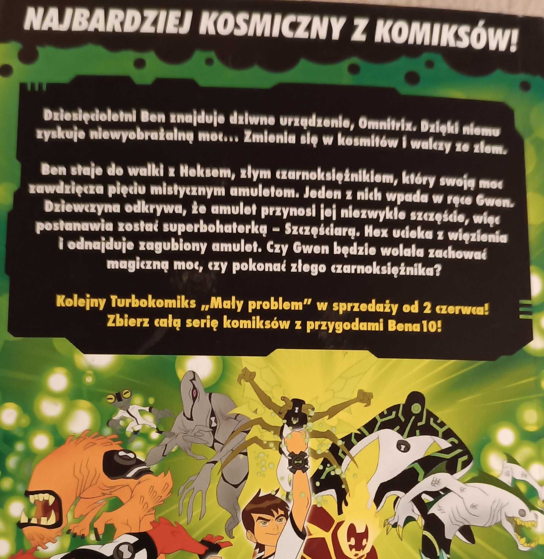 komiks BEN 10 Tajemniczy amulet -  NOWY