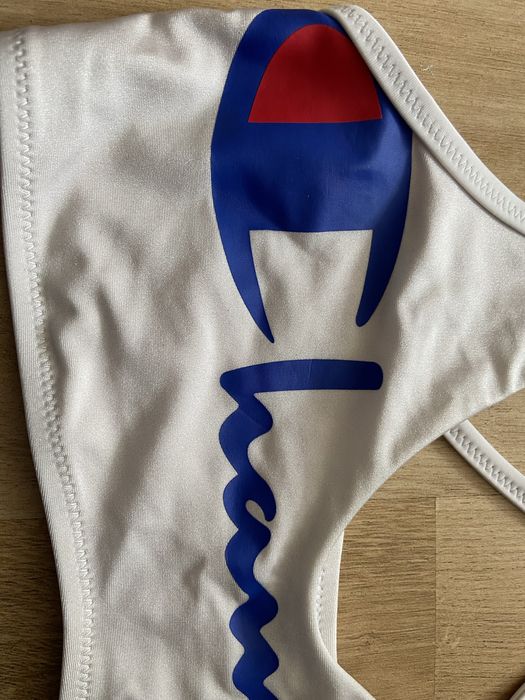 Champion stanik S damski kostium kąpielowy dwuczęściowy bikini biały