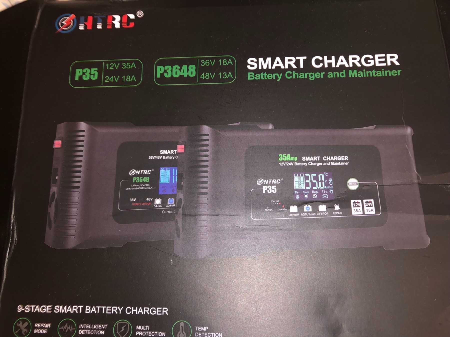 Потужна зарядка HTRC P35 35А. 12В та 24В V(LiFePO4,AGM GEL)