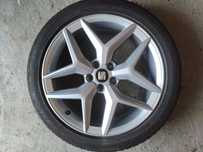 Alufelgi r17 5x100 audi / seat z oponami letnimi
