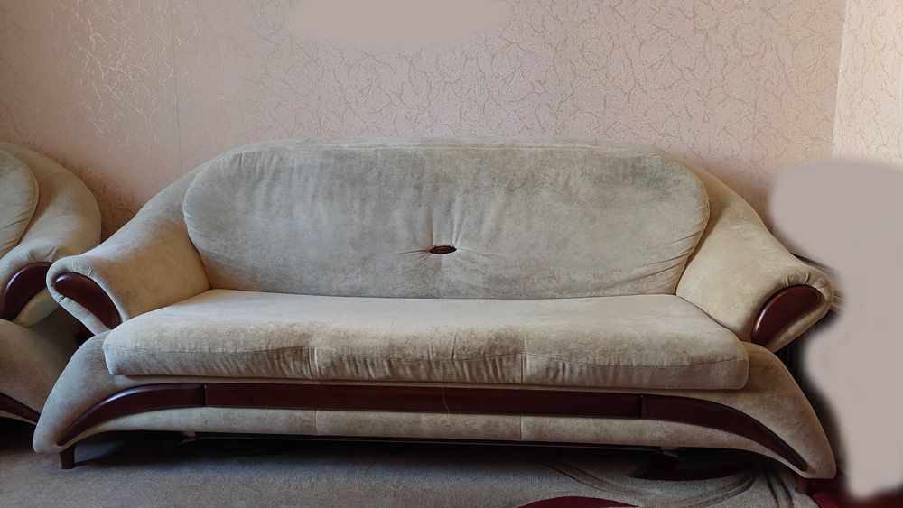 Диван с креслом, диван с одним креслом. диван кровать.