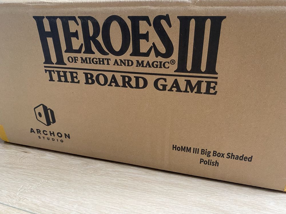 Heroes of Might and Magic III The Board Game Shaded All in BIG BOX PL