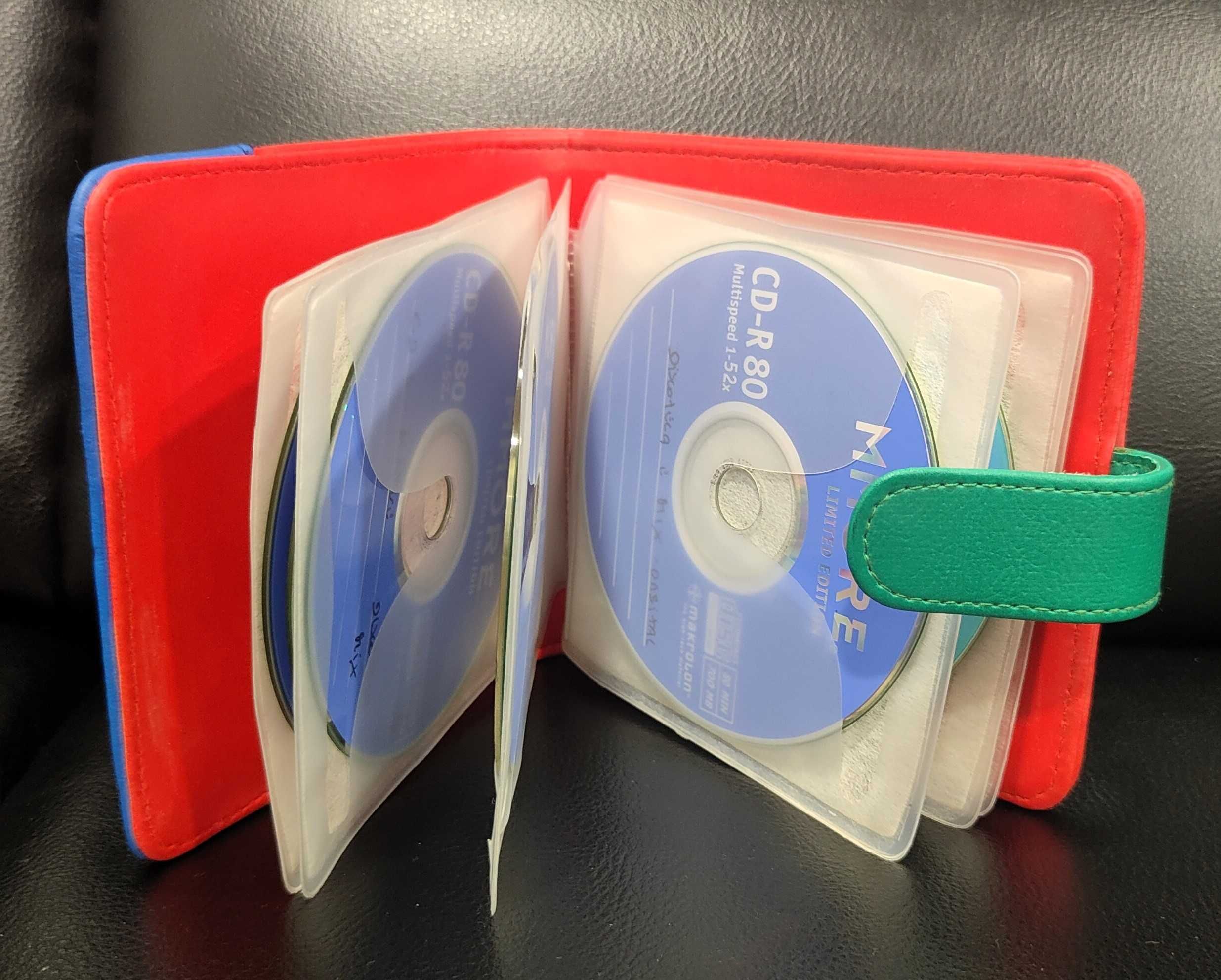 Bolsa Vermelha para CDs/DVDs