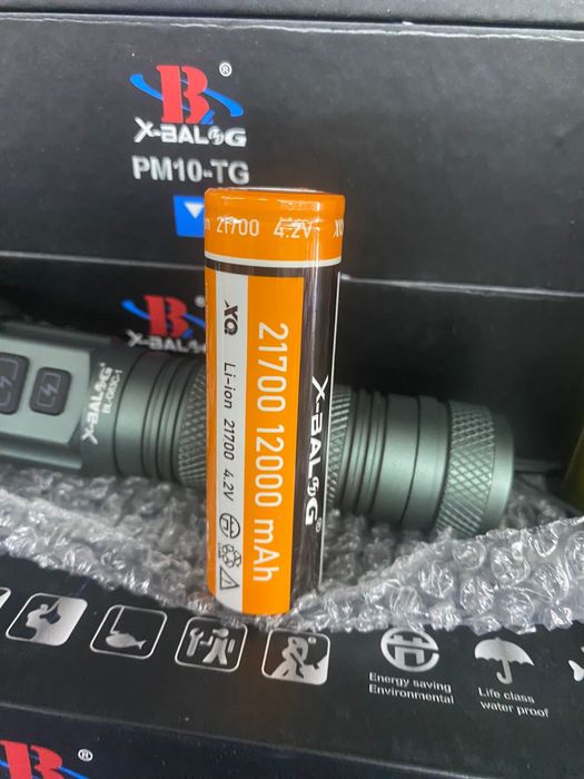 Lanterna led laser bateria 21700 zoom 3km distancia