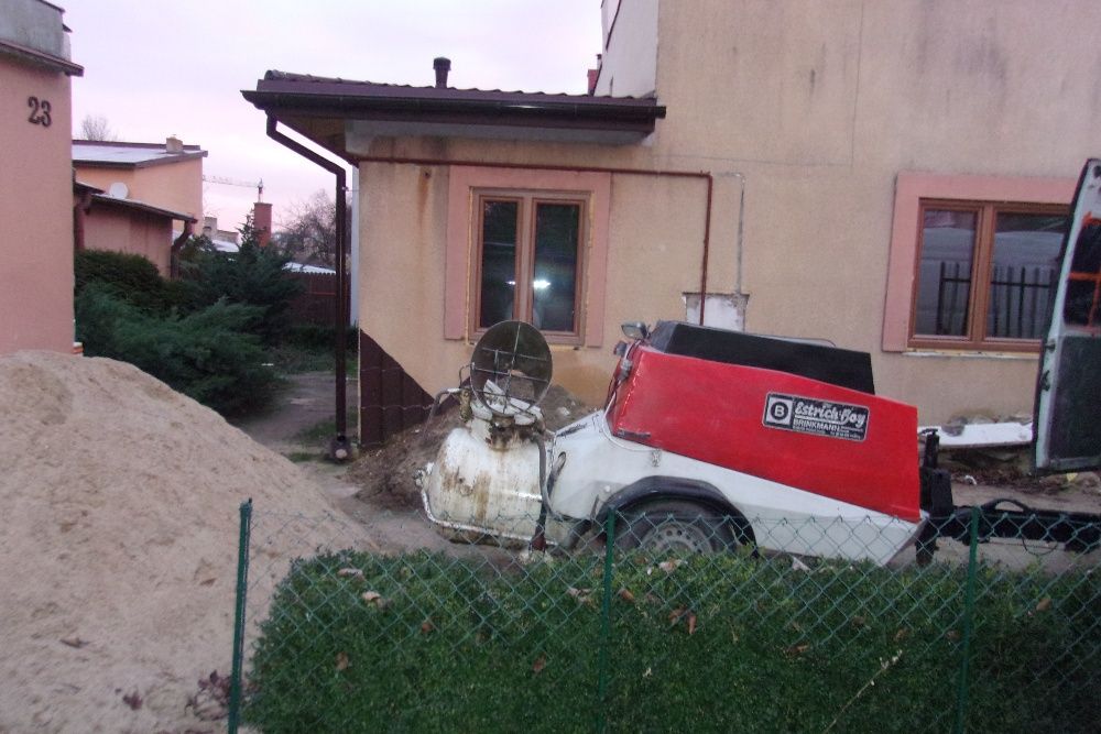 Wylewki mixokret, piana PUR