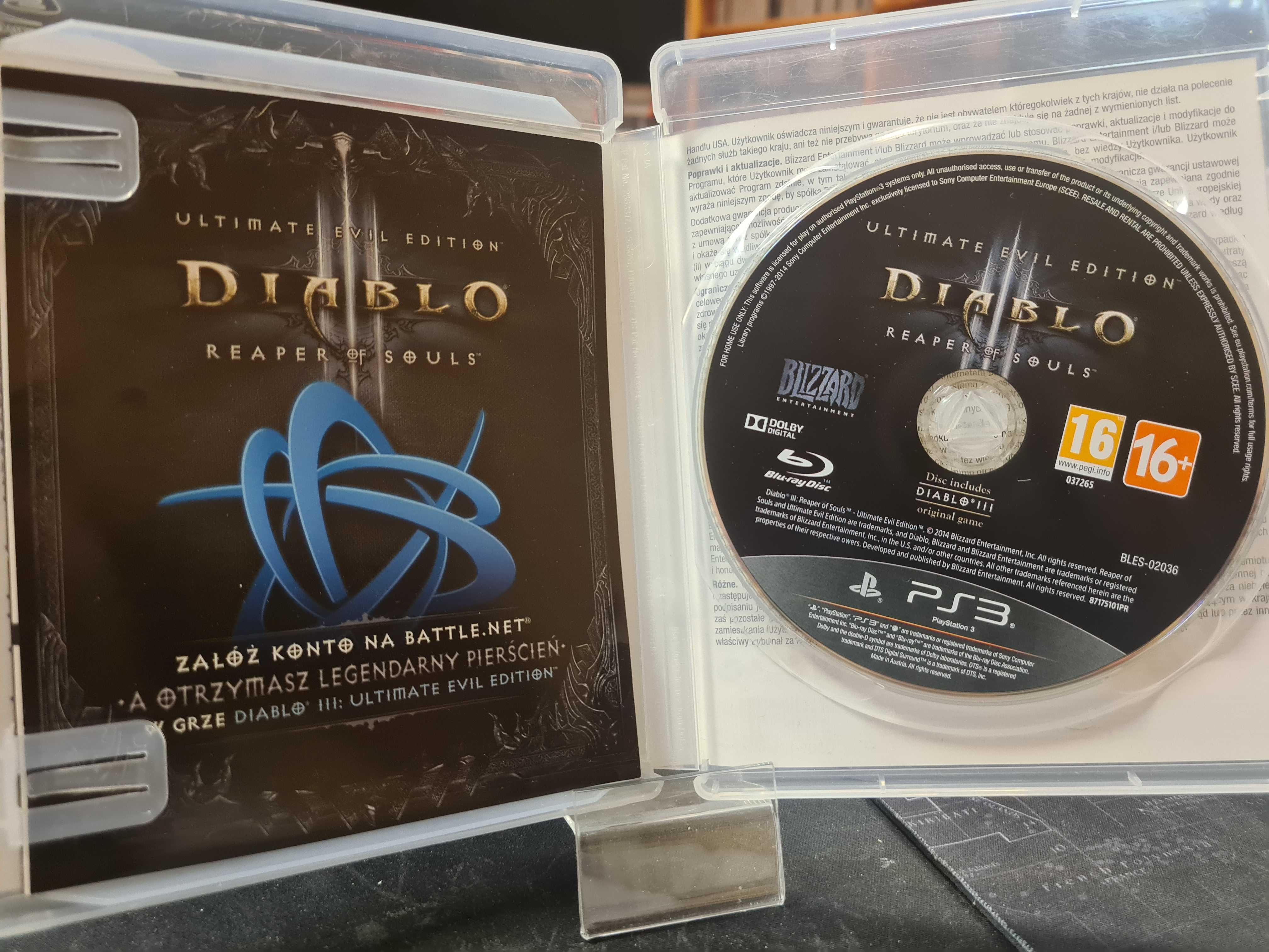 Diablo III: Reaper of Souls PS3, Sklep Wysyłka Wymiana