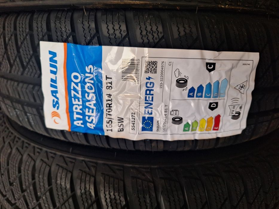 Opony SAILUN 165/70r14 opony całoroczne wielosezonowe nowe Gwarancja 2
