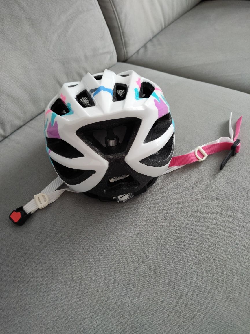 Kask rowerowy dziecięcy Alpina Fb Junior 2.0 white 50-55 cm