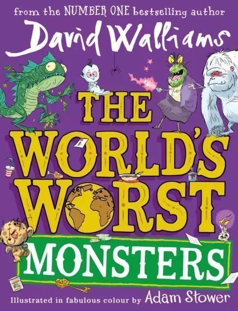 The World's Worst Monsters. 2023 Ed David Walliams Nowa