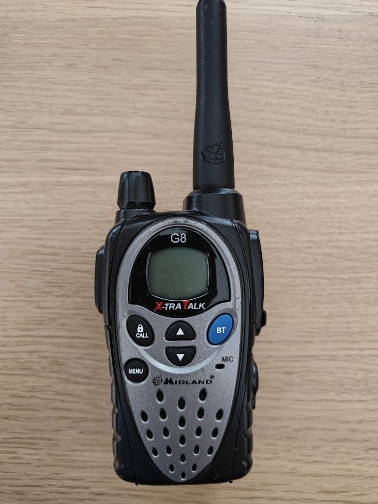 Krótkofalówka PMR walkie-talkie z Bluetooth Midland G8E-BT na motocykl
