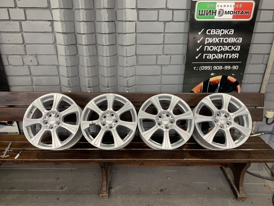 99 Литые немецкие диски Toyota 5/114.3 R17 et45
