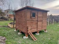 Kurnik dla kur ocieplany
