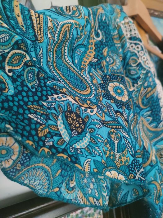 Sukienka jedwabna boho