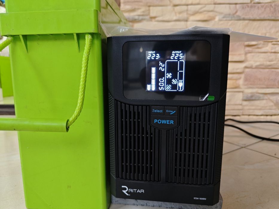ДБЖ 1500 Вт. Безперебійник Ritarrtsw 1500 Інвертор