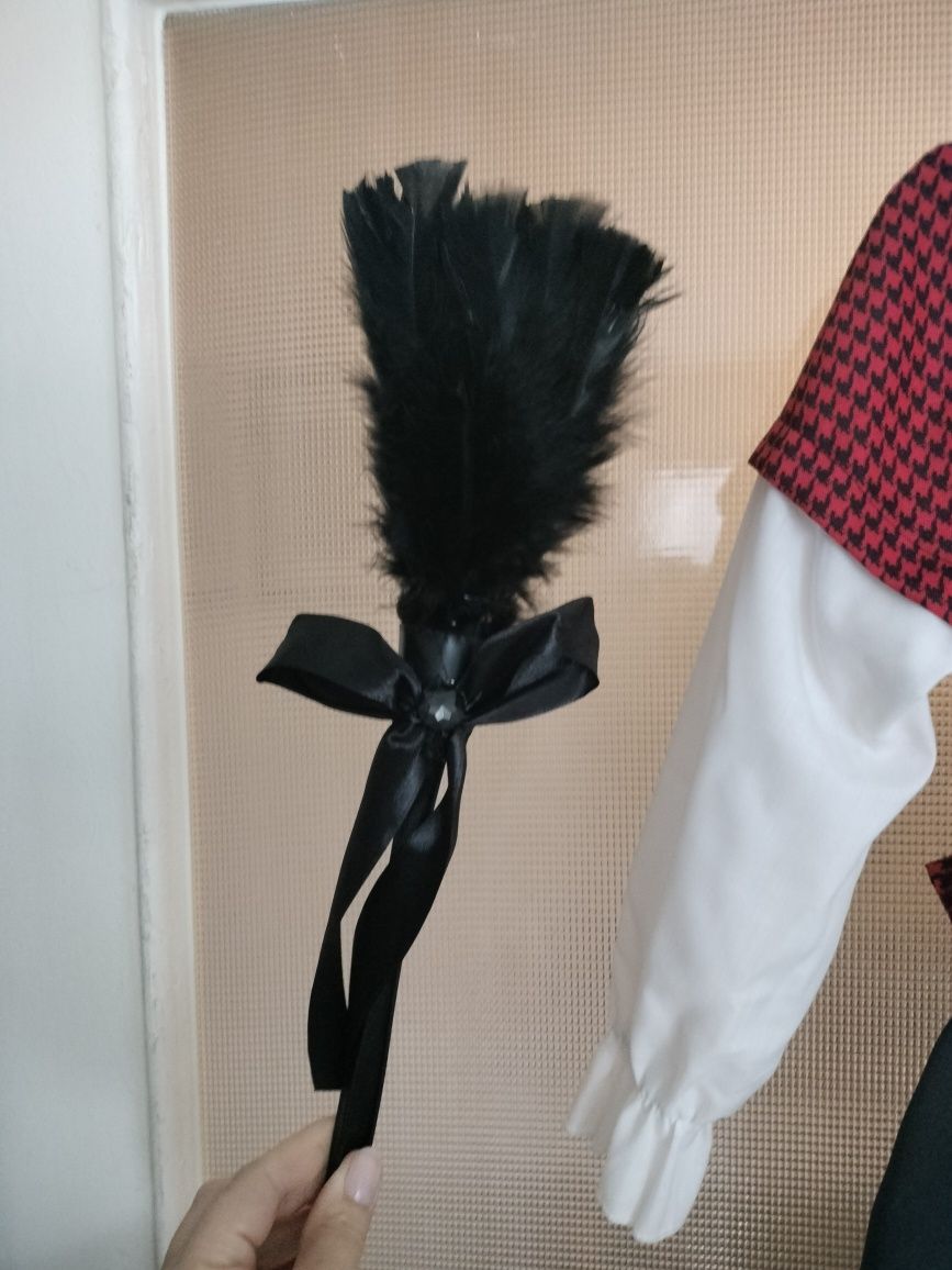 Kostium przebranie strój karnawałowy pokojówka sprzątaczka guwernantka