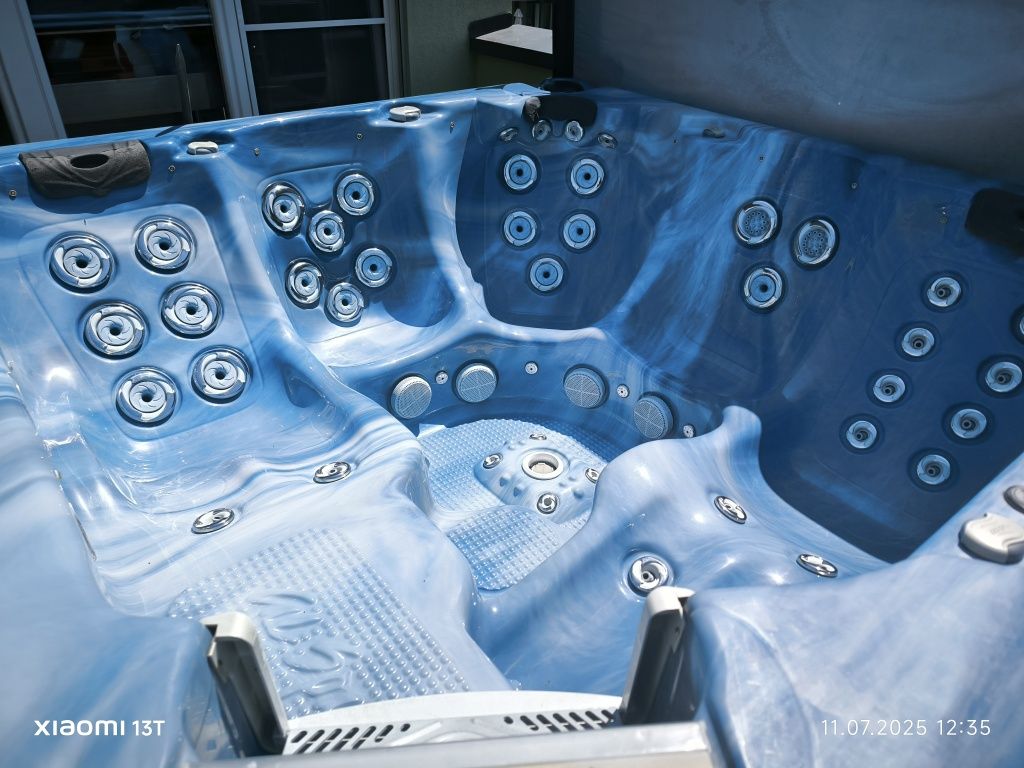 Jacuzzi Ogrodowe 2 leżanki 5 osobowe Mocne 3 pompy