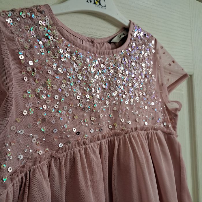 Платя сукня для дівчинки святкова рожева