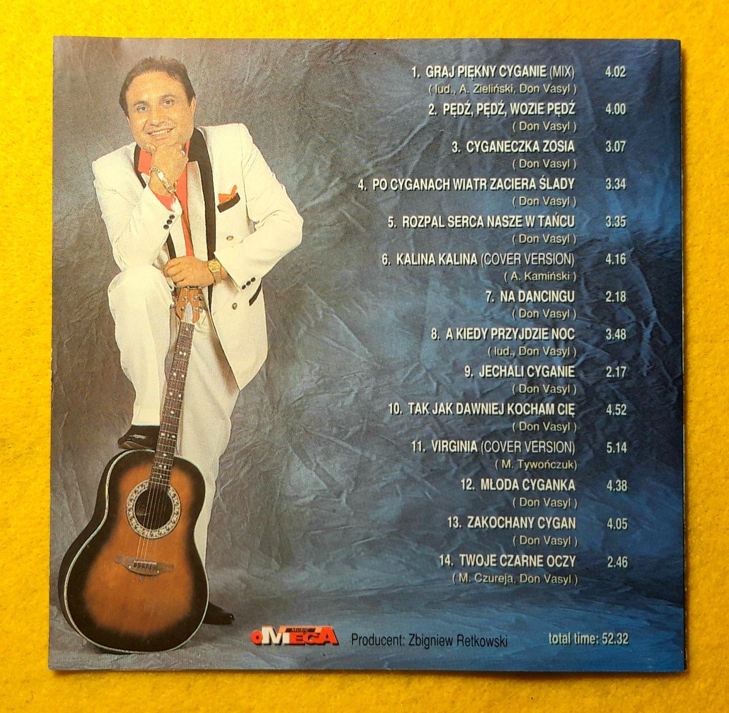Don Vasyl & Roma – Graj Piękny Cyganie (CD, 1996)