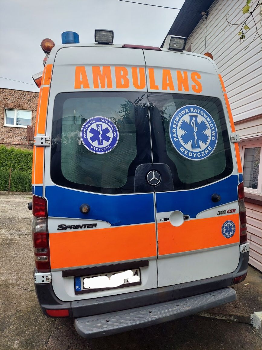 Mercedes Sprinter Ambulans  KLIMA  WEBASTO