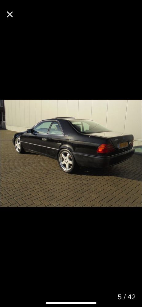 Mercedes W140 S 600 V12 COUPE