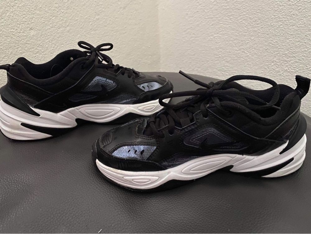 sapatilhas nike m2k tekno pretas