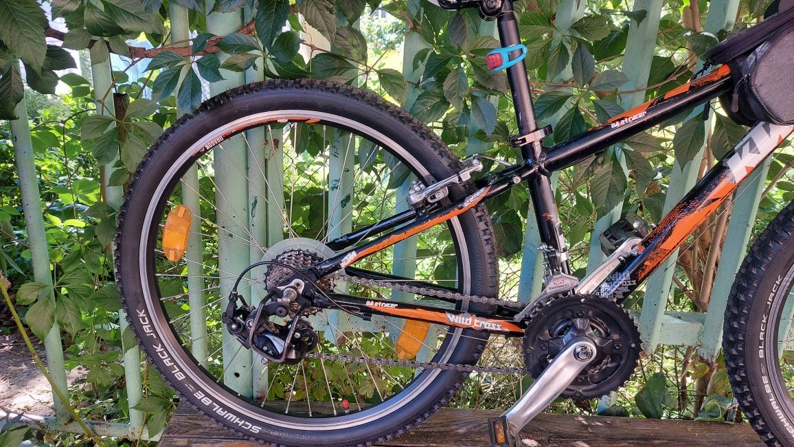 24" велосипед KTM Wild Cross Shimano Revo shift