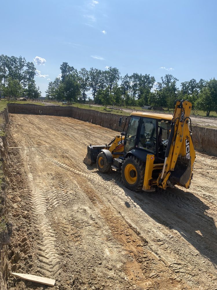 Оренда экскаватора JCB 3 CX , вивоз мусора!