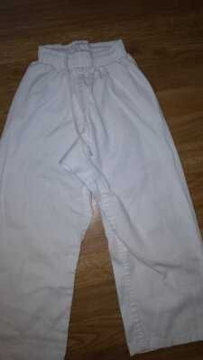 Штаны для айкидо каратэ дзюдо 120-122р.