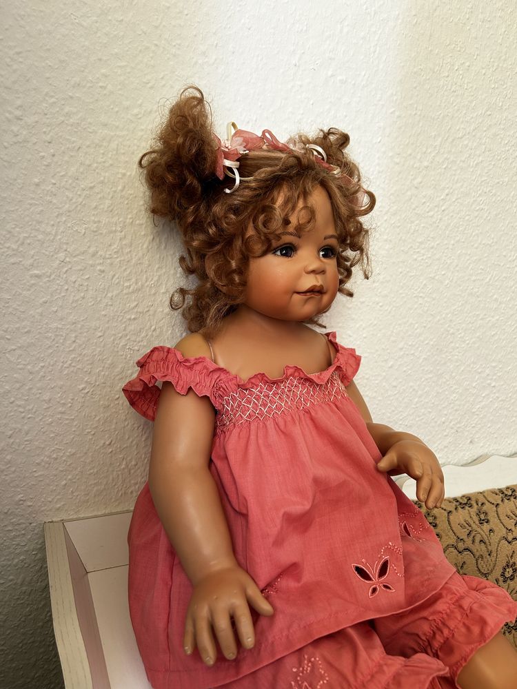 Коллекционная фарфоровая кукла Monika Levenig, Моника Левениг
