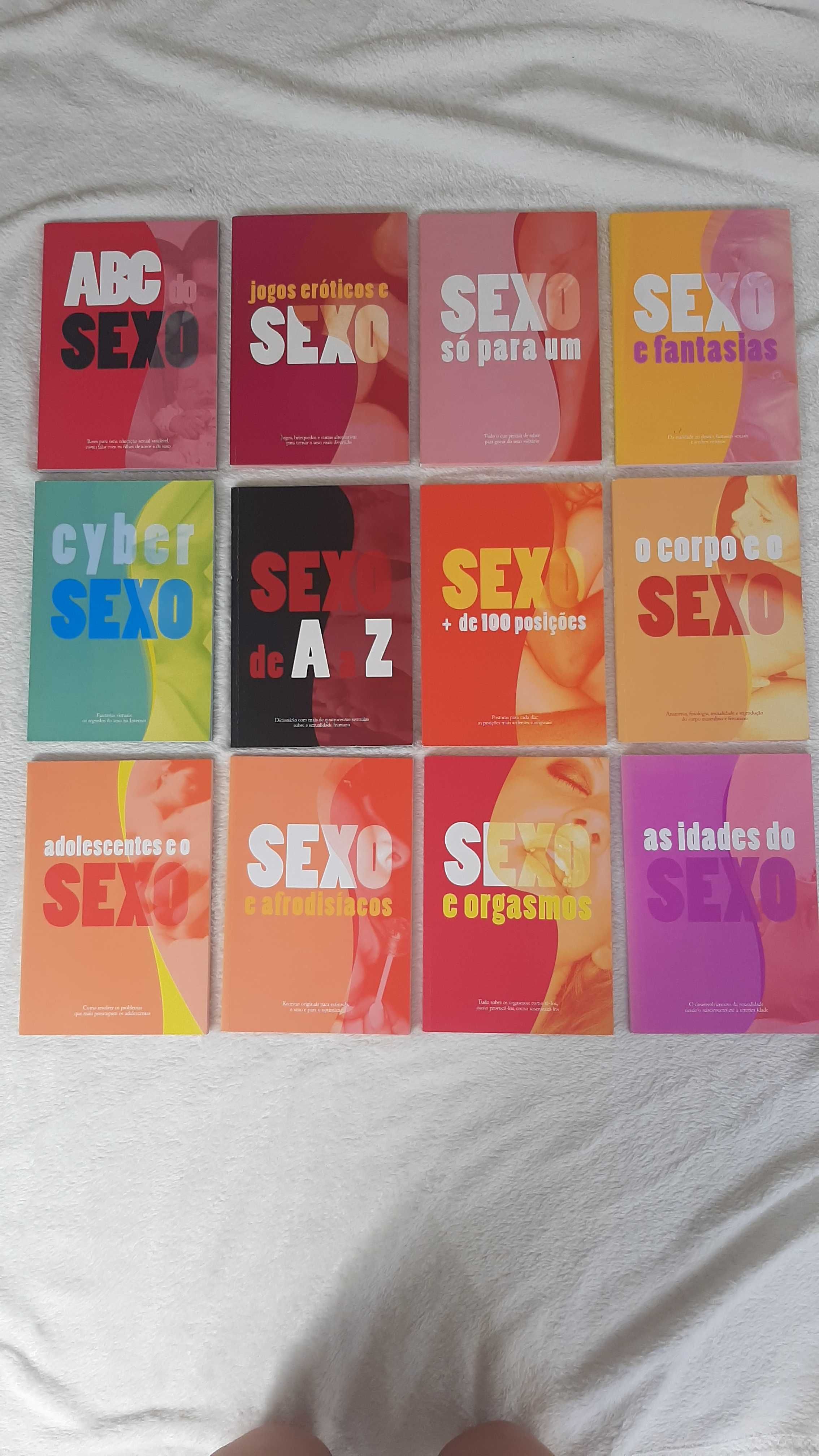 Coleção 12 livros "Sexo"