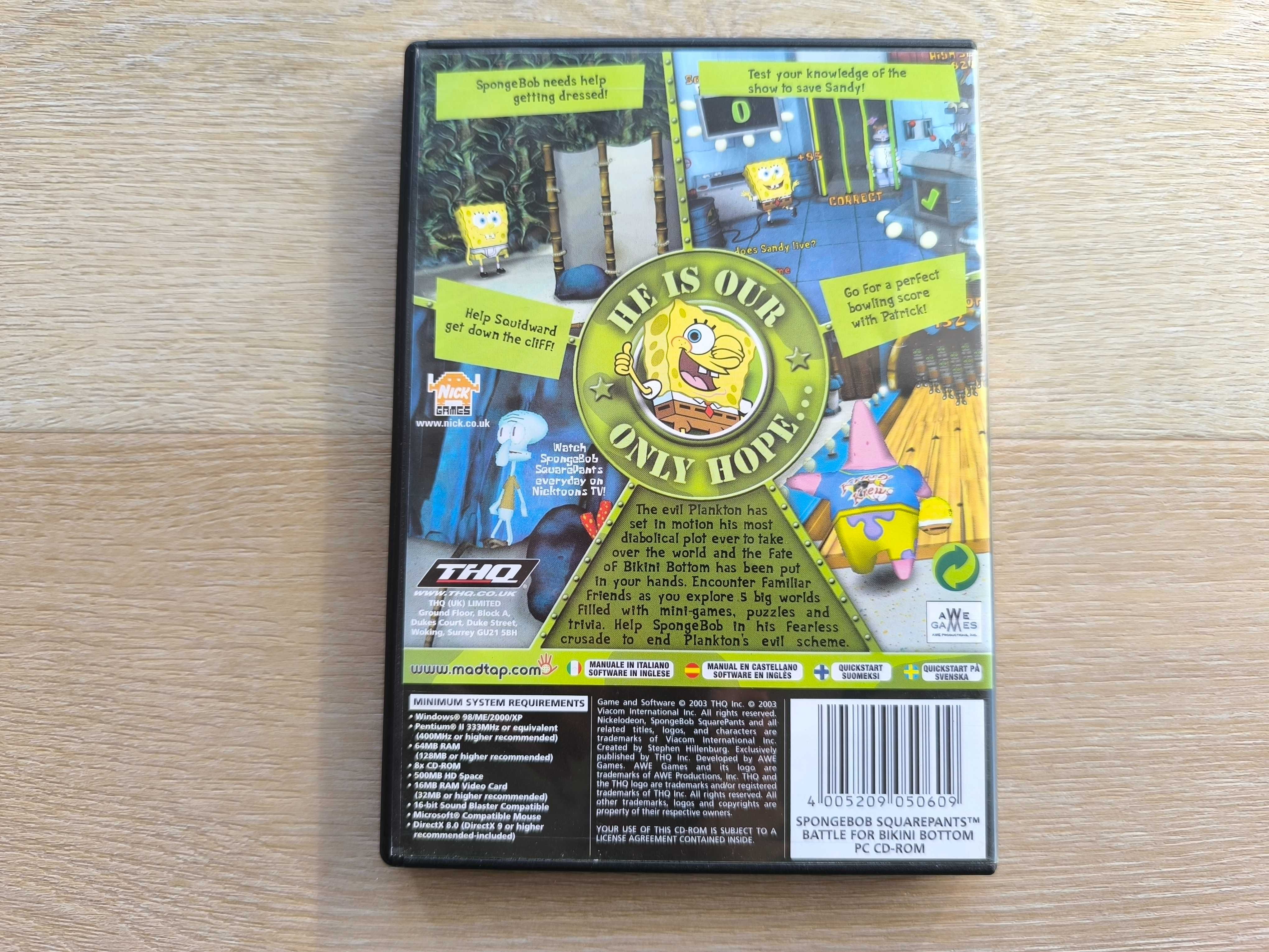 SpongeBob SquarePants Battle for Bikini Bottom (2003) [PC]