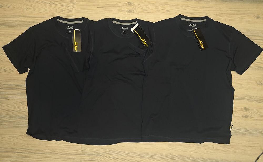 3-Pack 2502 Snickers t-shirty koszulki robocze 3 szt serwis
