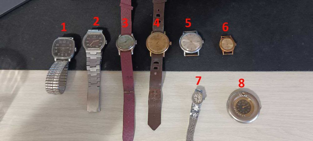 Часы наручные советские