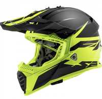 Kask LS2 MX 437 FAST EVO Roar Matt Black HV Yellow