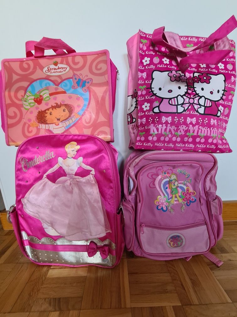 torebki,torebeczki,plecaki dla dzieczynki