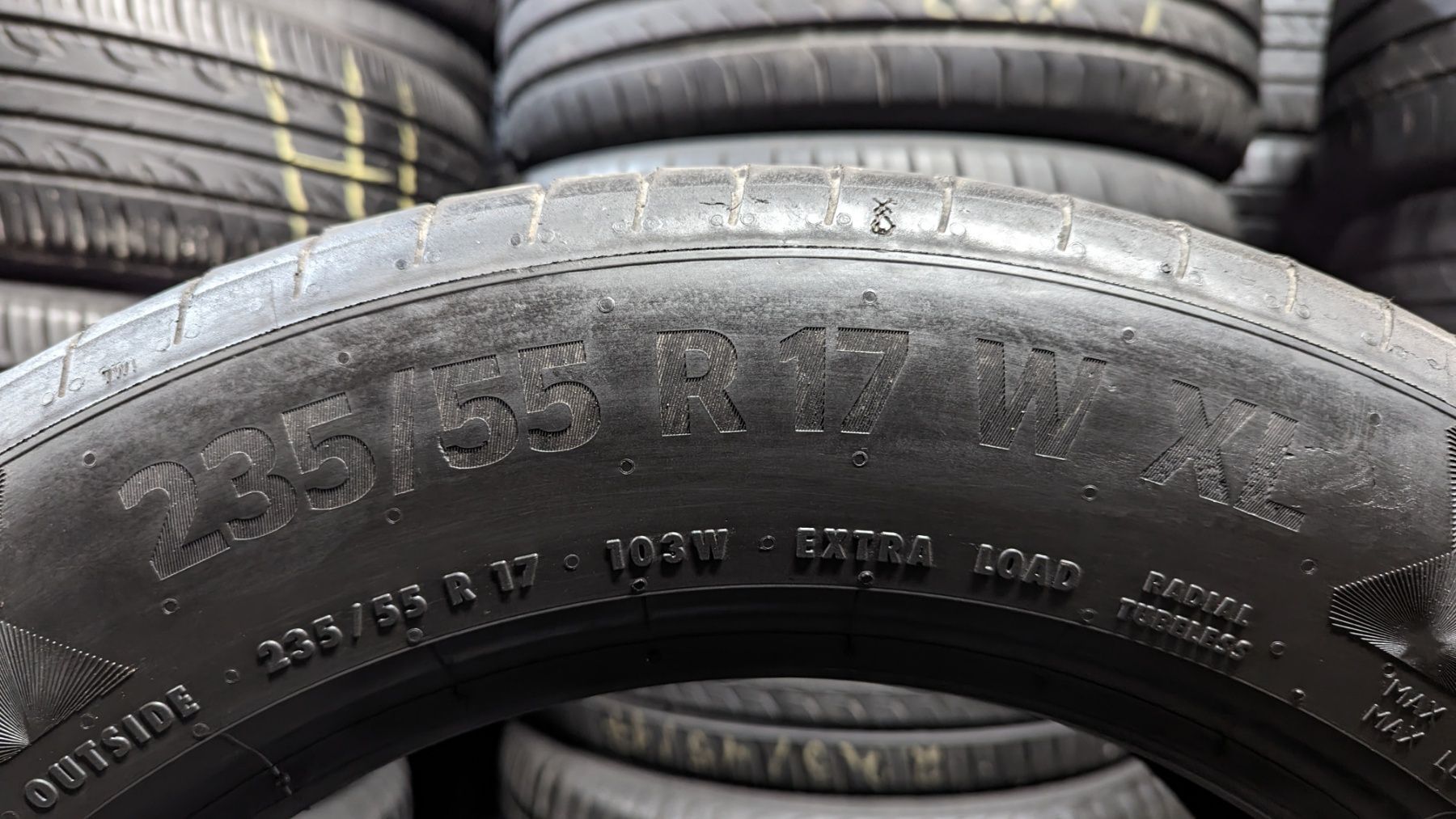 Шина 235/55 R 17 Continental PremiumContact 6. Одне колесо. Розпаровка