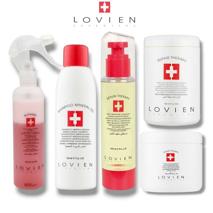 Lovien Essential Шампунь / Маска / Сироватка / Двофазний спрей