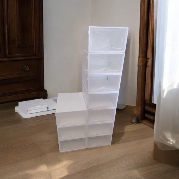 Pudełka na Buty 10 x Sztuk Wytrzymałe NOWE