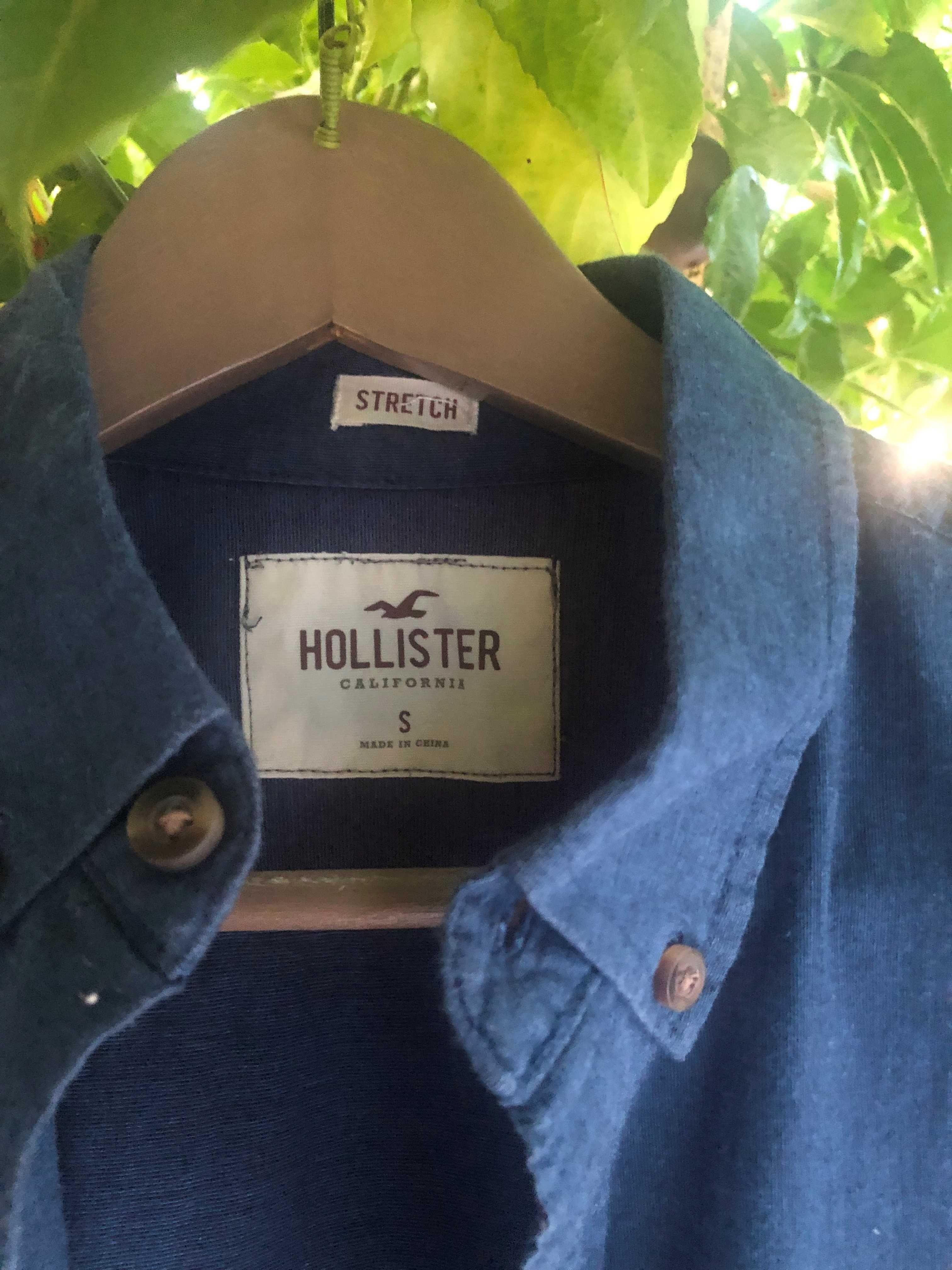 Camisas Silbon (Azul) e Hollister- Tam. "S"