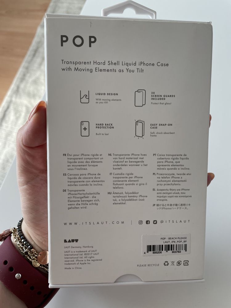Etui iphone X Laut