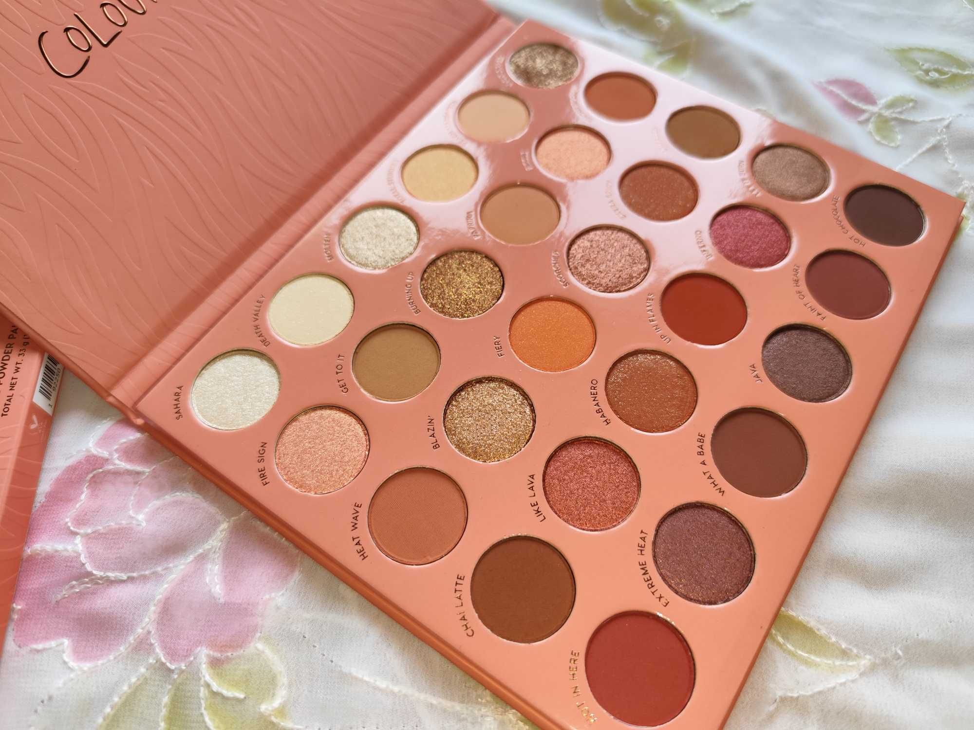 Nowa paleta cieni ColourPop Smokin' Hot