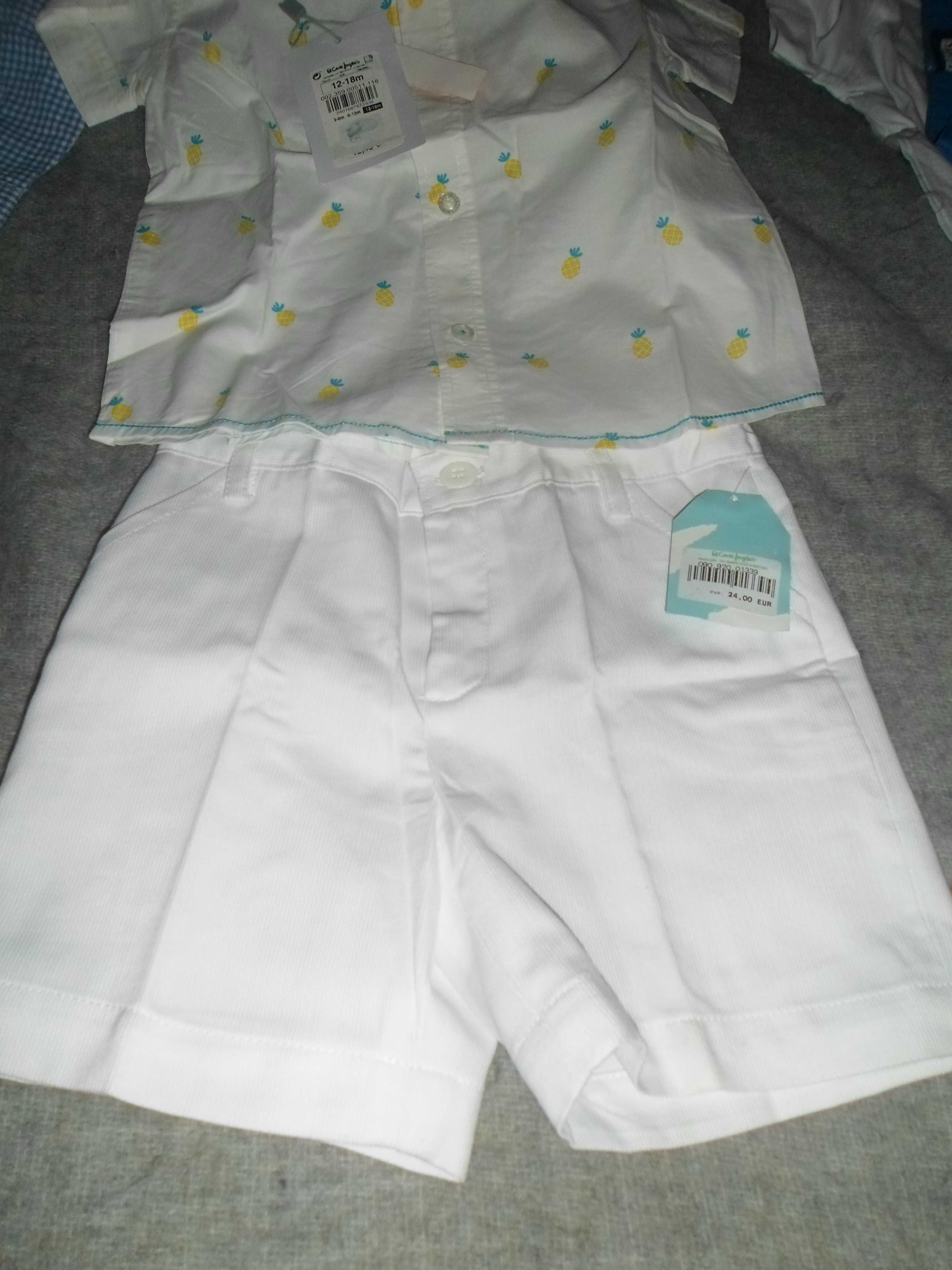 lote de roupa nova com etiqueta para bebe