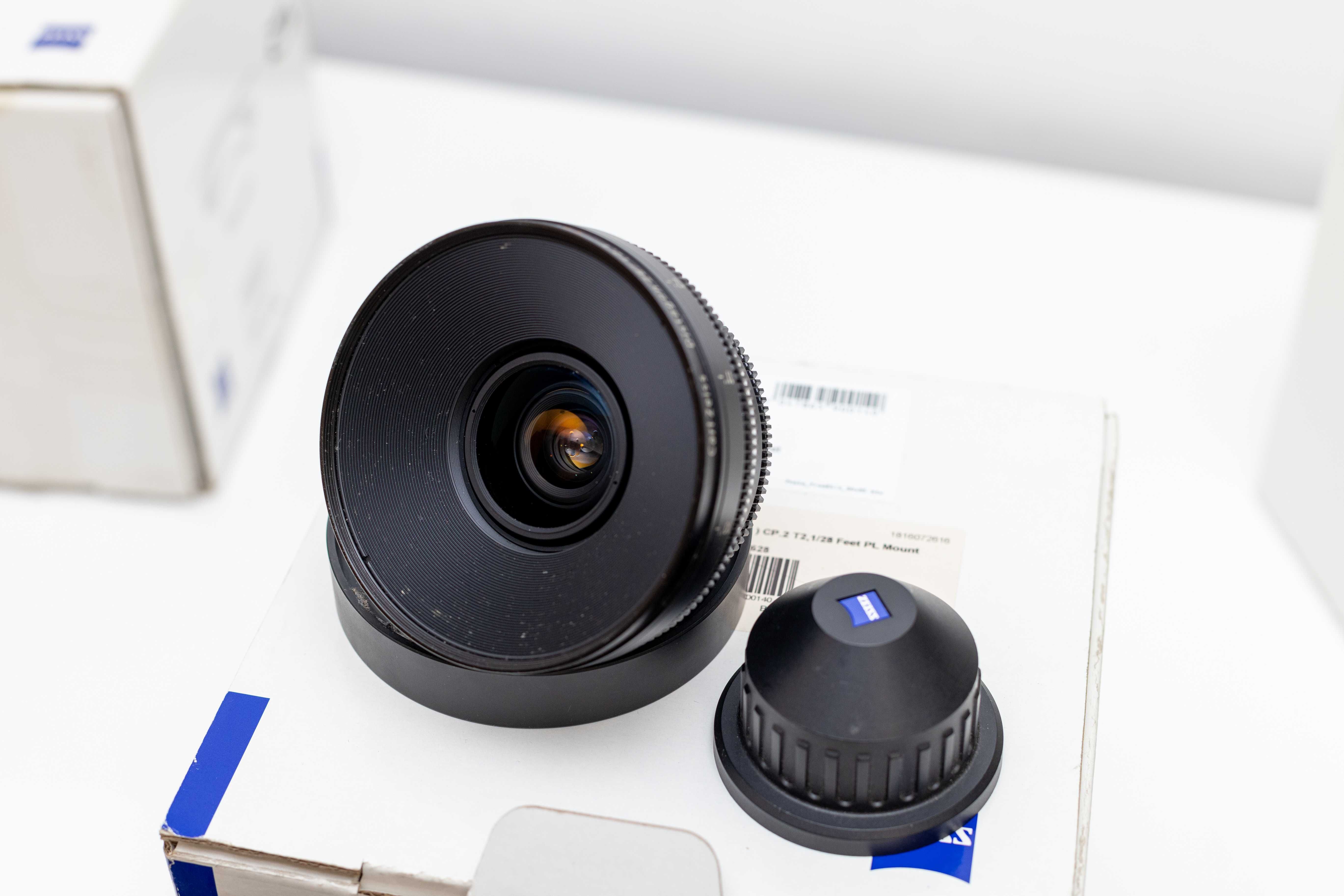 Objectivas Carl Zeiss CP2 com PL mount