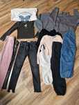 Mega paka wiosna dziewczynka 134/146 h&m zara reserved czop top bluza