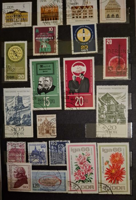 Sprzedam znaczki Pocztowe DDR.