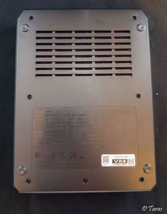 зарядний пристрій xtar vx4 lifepo li iion 18650 aa aaa